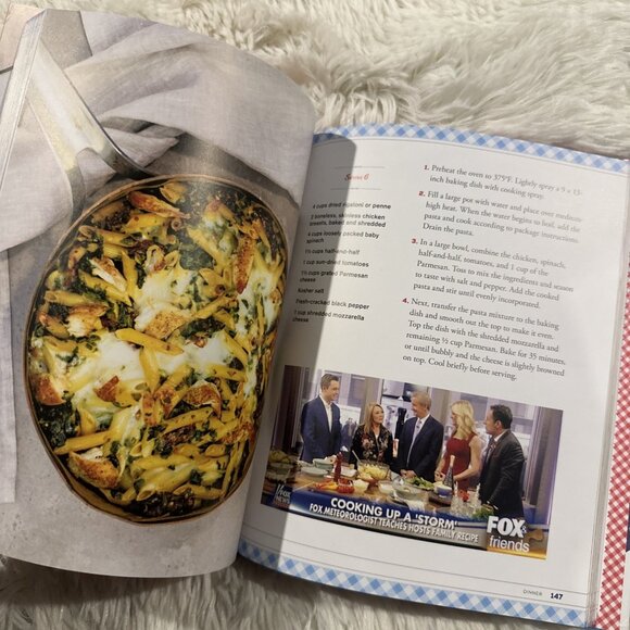 Cooking with Friends by Carley Shimkus Fox News Fox and Friends Cookbook NEW - Picture 5 of 9